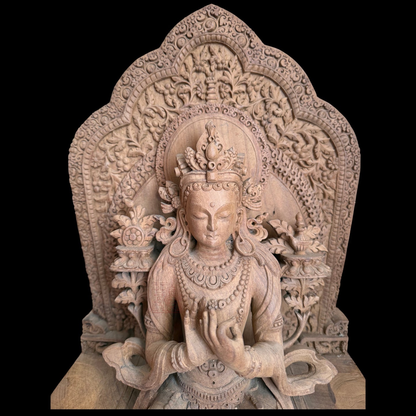 Maitreya Buddha 白蘭木彌勒佛